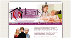 Desktop Screenshot of heartswithintegrity.com